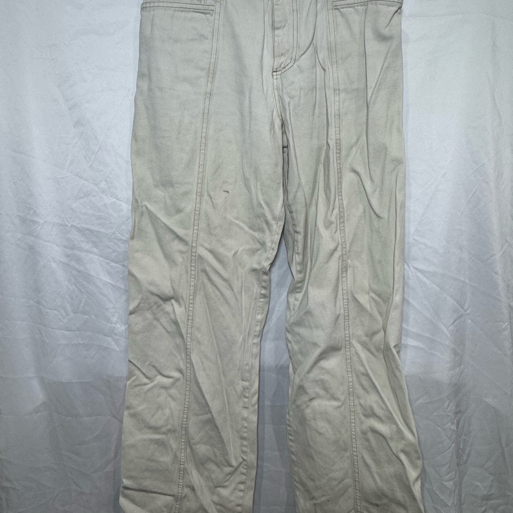 Long Elegant Legs | Sz 9 | Light Cream Jeans | Pre-owned